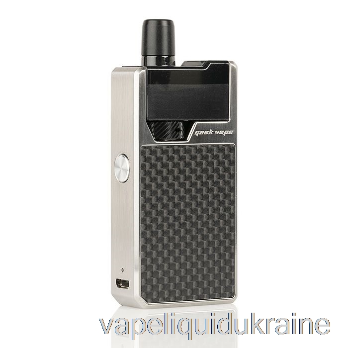 Vape Liquid Ukraine Geek Vape FRENZY Pod System Silver / Carbon Fiber
